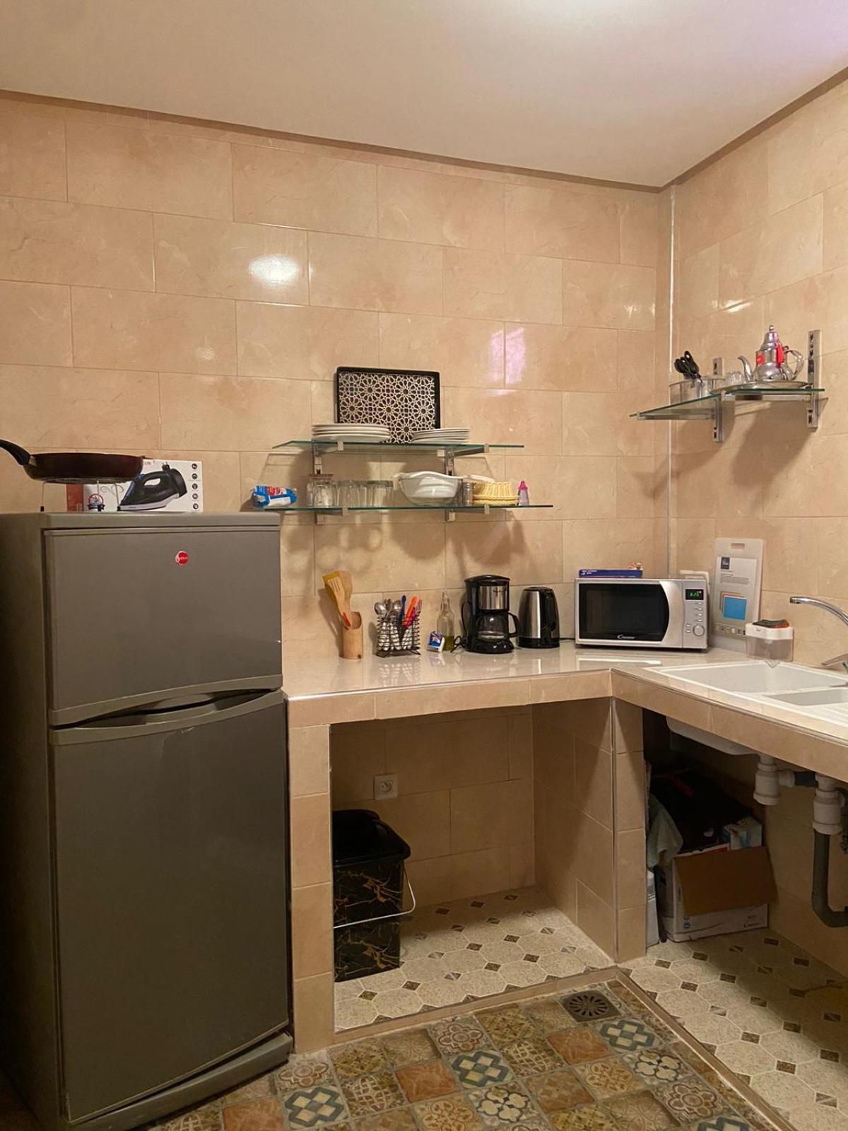 Private Riad 3Ch Salon, Salon Cinema, A Jemaa El Fna 马拉喀什 外观 照片