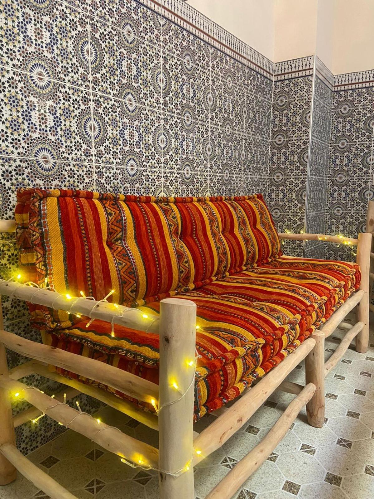 Private Riad 3Ch Salon, Salon Cinema, A Jemaa El Fna 马拉喀什 外观 照片
