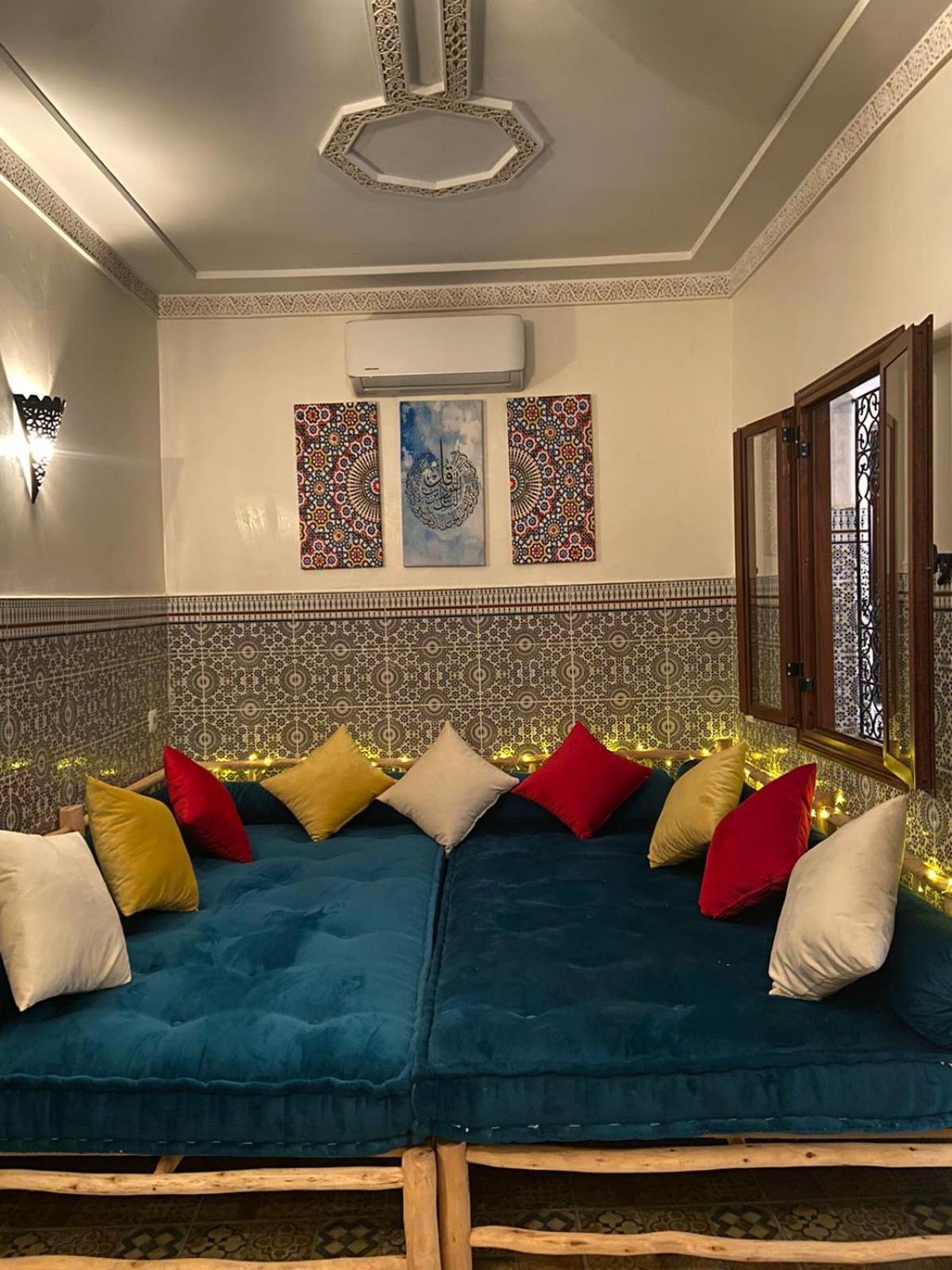 Private Riad 3Ch Salon, Salon Cinema, A Jemaa El Fna 马拉喀什 外观 照片