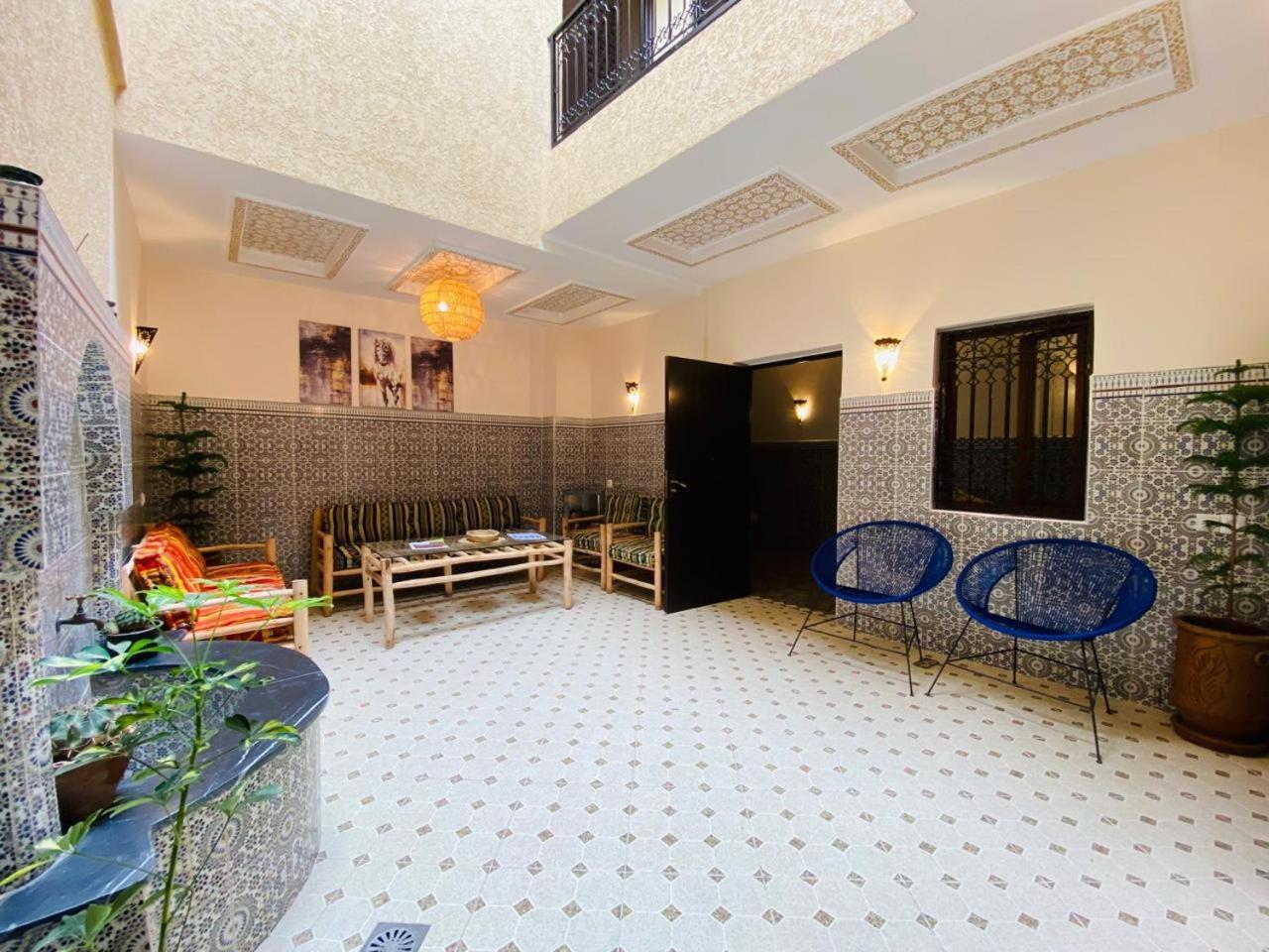 Private Riad 3Ch Salon, Salon Cinema, A Jemaa El Fna 马拉喀什 外观 照片