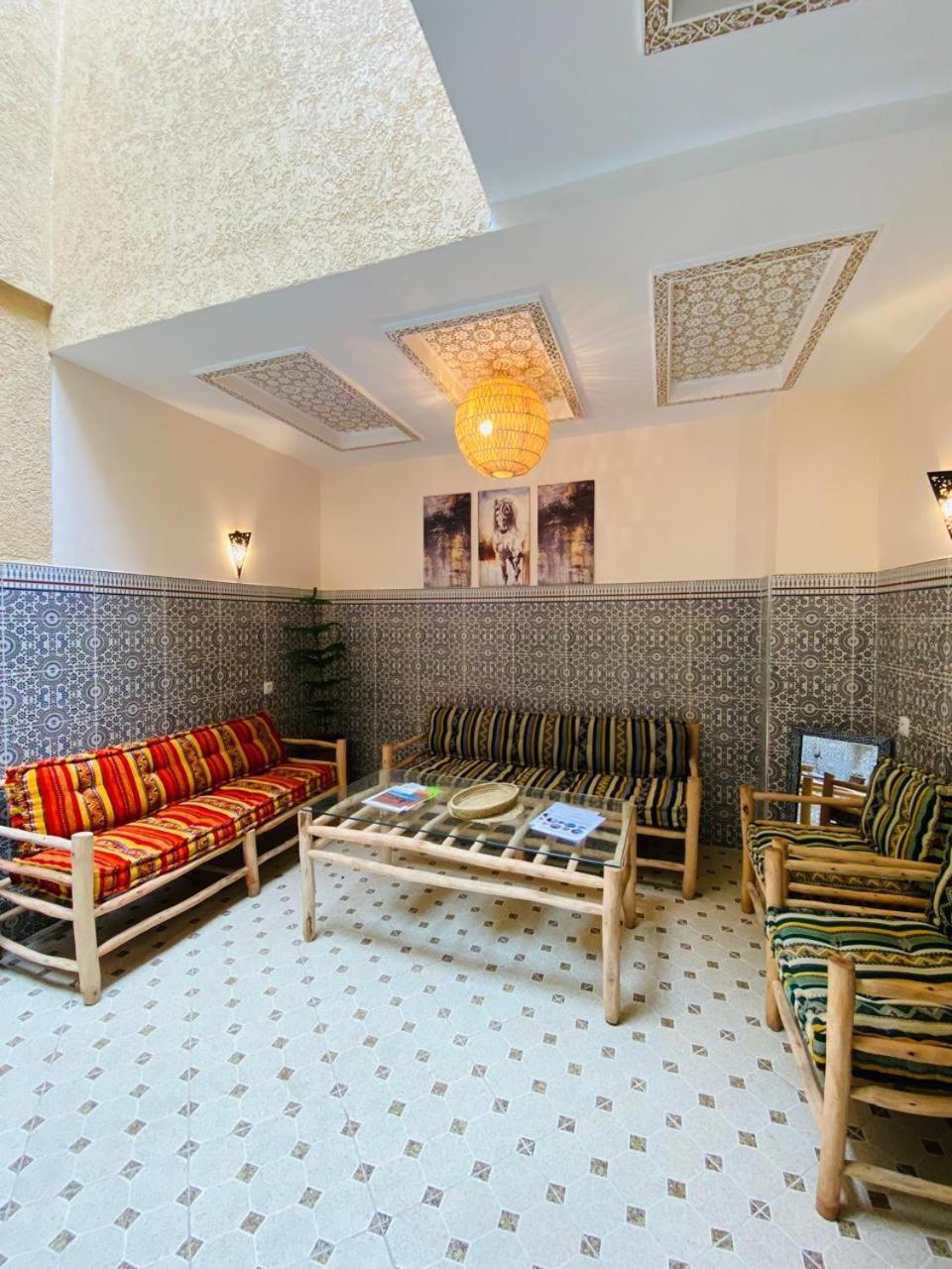 Private Riad 3Ch Salon, Salon Cinema, A Jemaa El Fna 马拉喀什 外观 照片